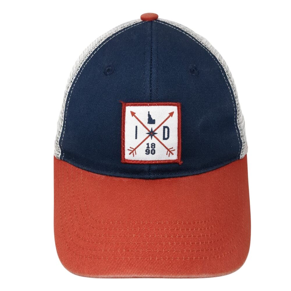 Idaho 1890 Snapback Trucker Cap Multicolor One Size Adjustable Mesh Back Cirque